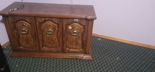 Wood Tv Stand/drawer