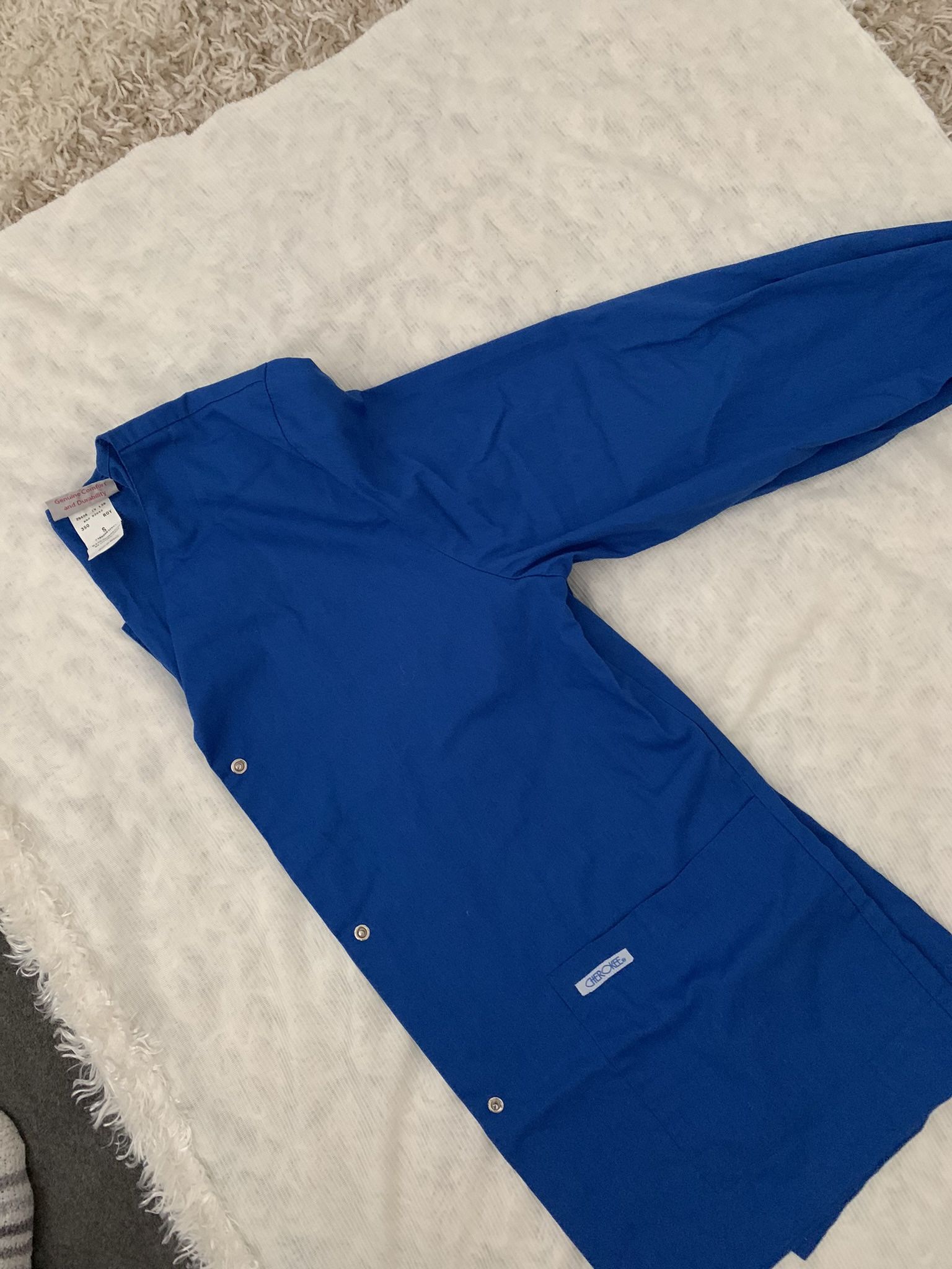 Nursing Blue Jacket Scrubs