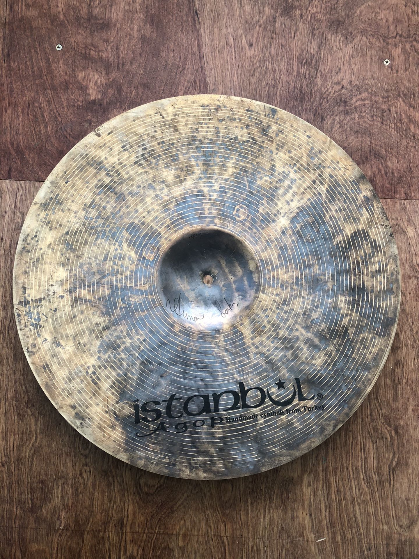 19” Istanbul agop crash ride cymbal drum drums set kit