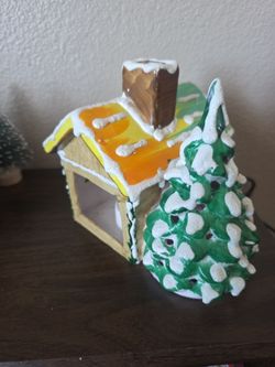 Vintage dept 56 ceramic Christmas village