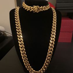 Cuban link set (14mm)
