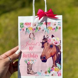 Custom Cowgirl Party Favors