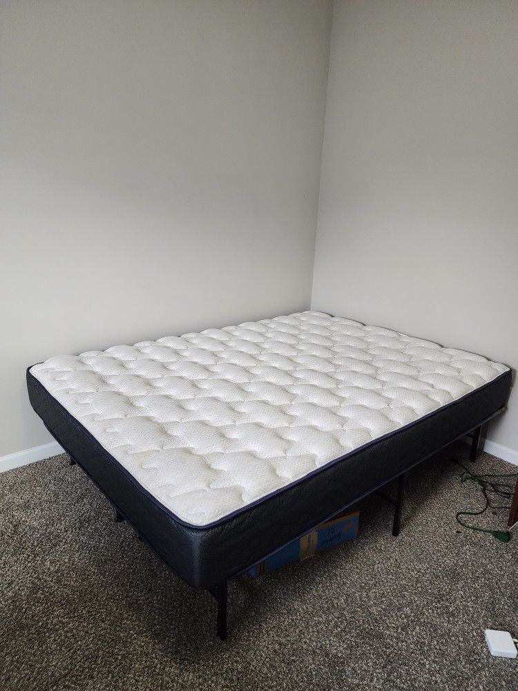 Queen Bed For Sale With Twin Frame