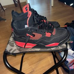 jordan 4 “red thunders”