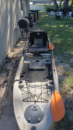 Ascend 12 and a half foot kayak sit on top