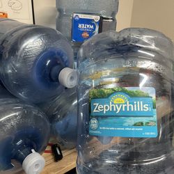 5-Gallon Empty Water Jugs for Dispenser – $5 Each