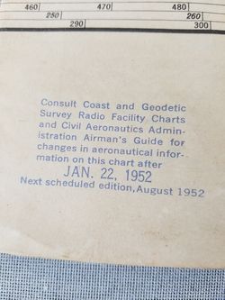 vintage war time map with interesting info