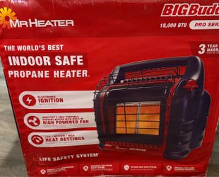 Brand New Mr. Heater Big Buddy Propane Heater - 18,000 BTU