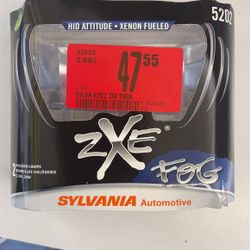 5202 HID Attitude Xenon Fueled Sylvania halogen lumps