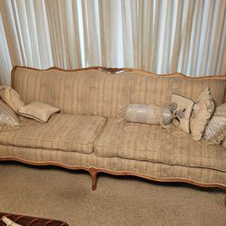 Antique Couch And Chair 