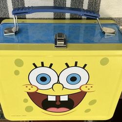 Lunchbox Metal Tin SpongeBob SquarePants Standard Size New