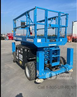 2021 Genie GS-3369 RT Rough Terrain Scissor Lift $34,836 plus tax