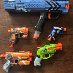 Nerf Gun Bundle – Rival, Elite, Zombie Strike & More