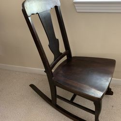 Vintage Wood Rocking Chair - Antiques - Simi Valley 