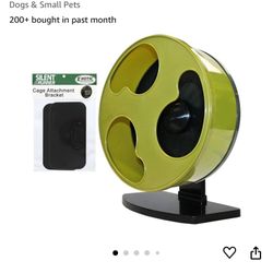 Silent Runner 12" Wide + Cage Attachment - Silent, Fast, Durable Exercise Wheel 