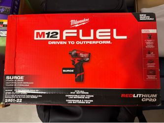 Milwaukee M12 Fuel ¼” drill