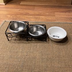 Cat Feeder Bowls
