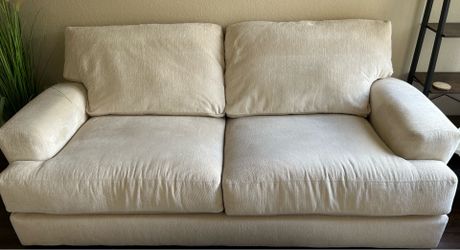 Couch and ottoman