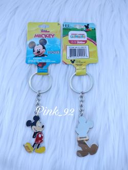 DISNEY ORIGINAL METAL MICKEY MOUSE KEYCHAIN