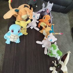 Pokemon Plushies