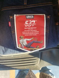 Levis 537 Bootcut 33 X 34 New