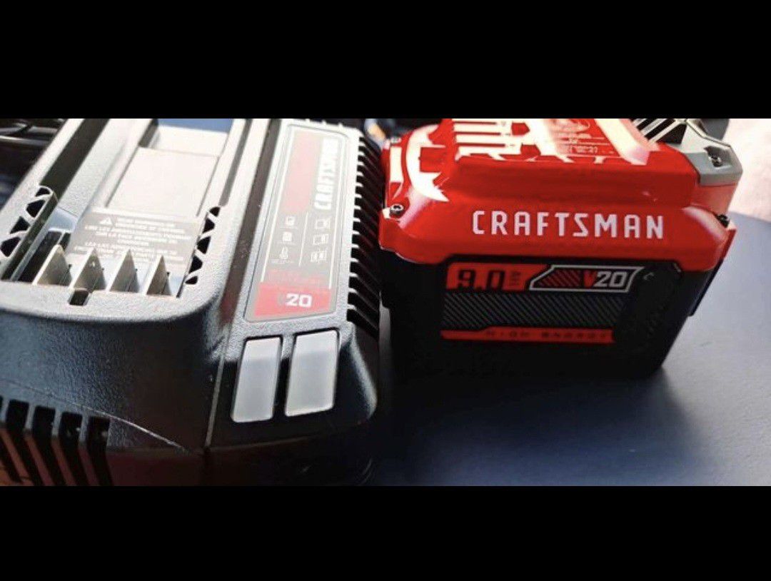 CRAFTSMAN V20 9.0AH WITH CHARGER