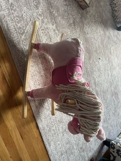 Pink Rocking Horse