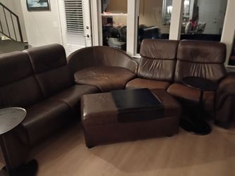 Cozy Leather sectional