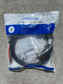 New! Never Used! 4’ Electric Range Cord