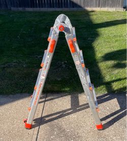 Little Giant Multi Position Ladder Adjustable Height 17' 17ft 17 foot Type 1A 300lb Capacity