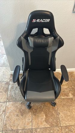 S-Racer Gaming Chair Black and Gray
