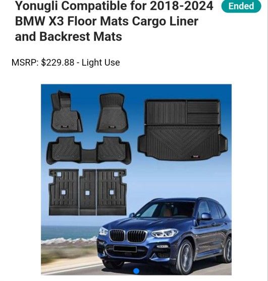 BMW X3 Floor Mats