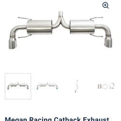 03-08 mazda rx8 Megan catback exhaust
