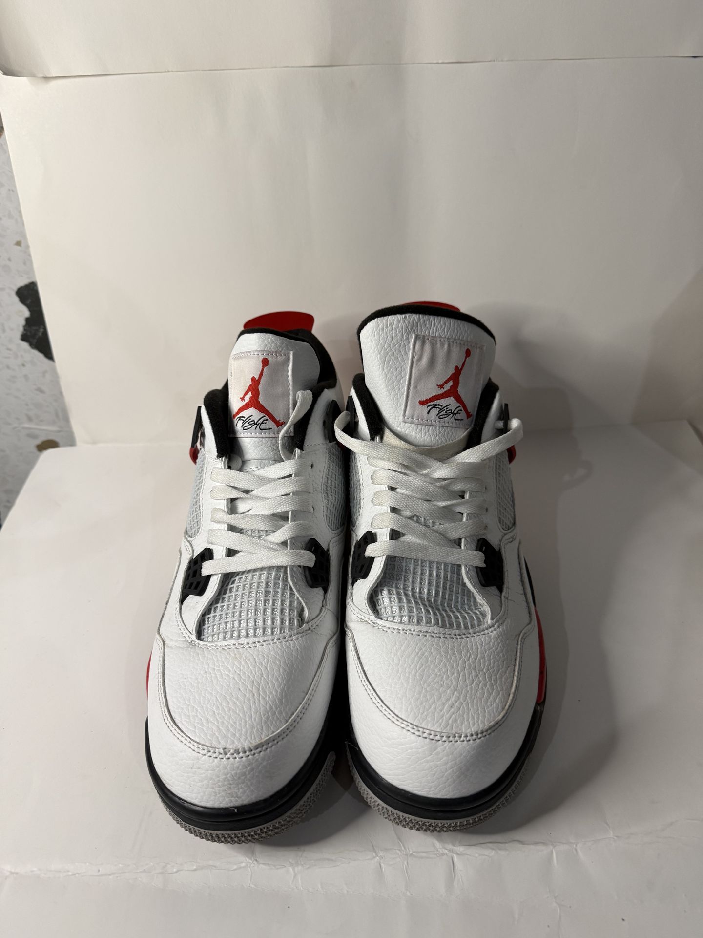 Nike Air Jordan 4 Retro Alternate 89 2016 White Red Men’s Size 12