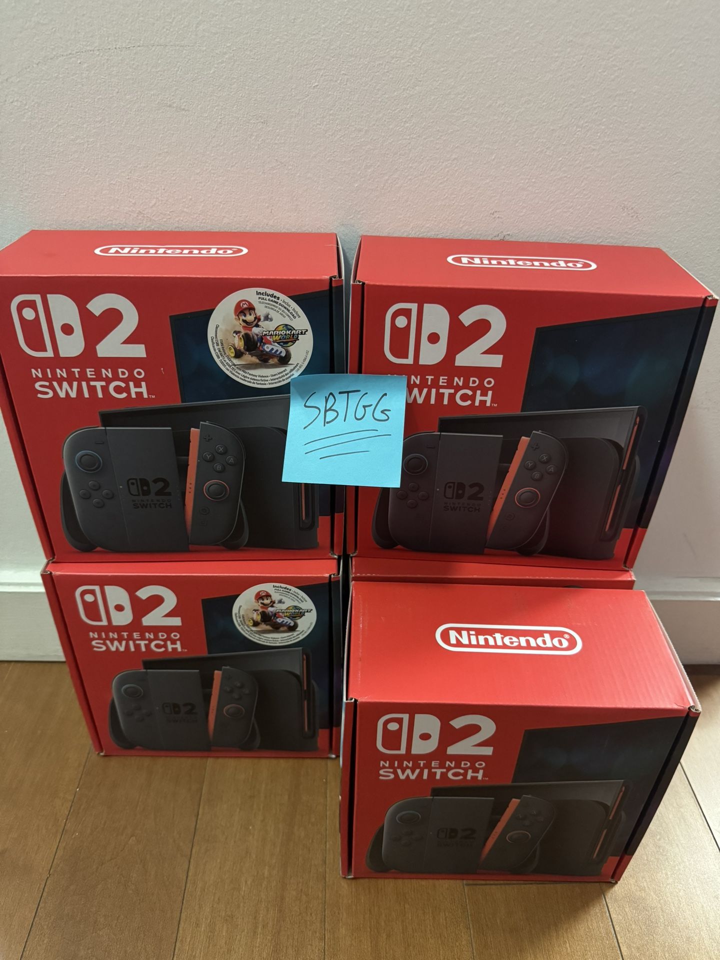 Nintendo Switch 2 - $550 / Nintendo Switch 2 Mario Kart Bundle $600 - Sealed