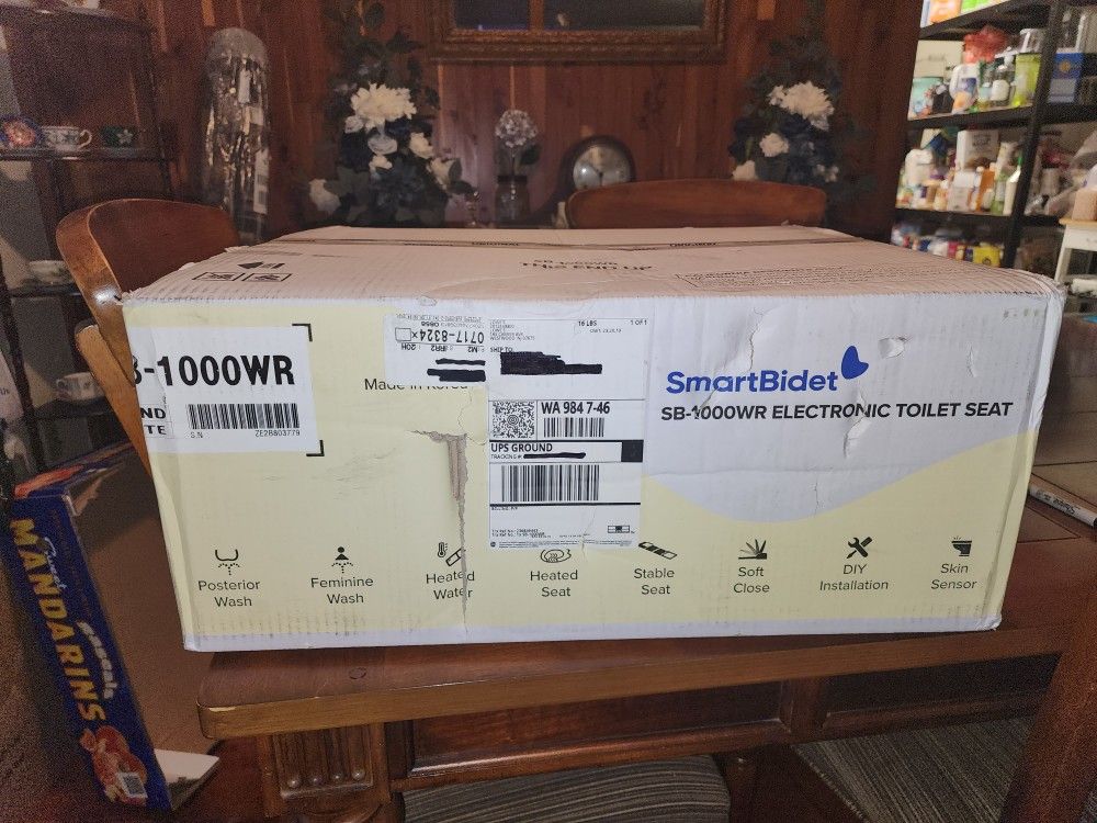 SmartBidet SB-1000WR Electronic Toilet Seat