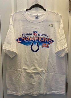 Indianapolis Colts Super Bowl XLI Champions T-Shirt, Size L
