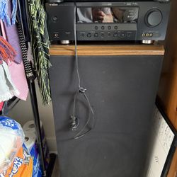 Speakers, Receiver And Record Player