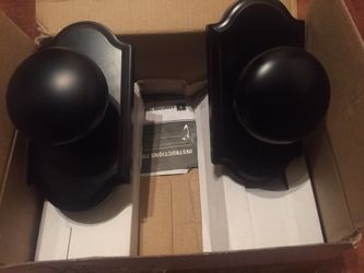 Elegance oil rubbed bronze premiere passage impresa knob (brand new) ( more than one available)
