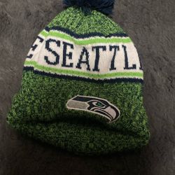 Mens Seahawks Beanie 