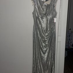 Bridal Dress - Metallic Gold 