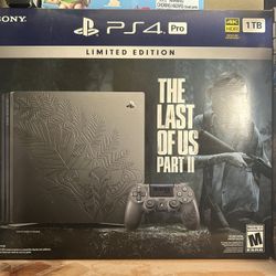 Ps4 Pro Last Of Us Special Edition 