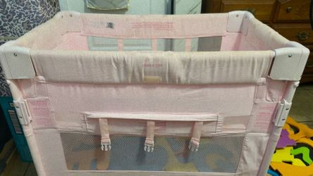 Pink Bed side sleeper