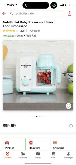 Nutribullet Baby Steam & Blend Food