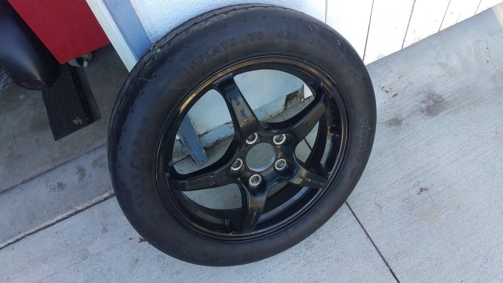Pontiac GTO 17x4 Spare Tire