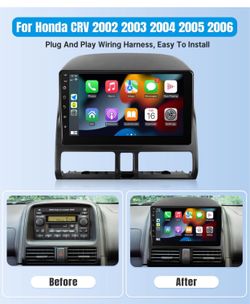 Wireless CarPlay Android Auto Screen Car 9” CRV 2002-03-04-05-2006🔥$117🔥PRICE WITHOUT INSTALLATION