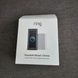 Ring Doorbell W/Chime