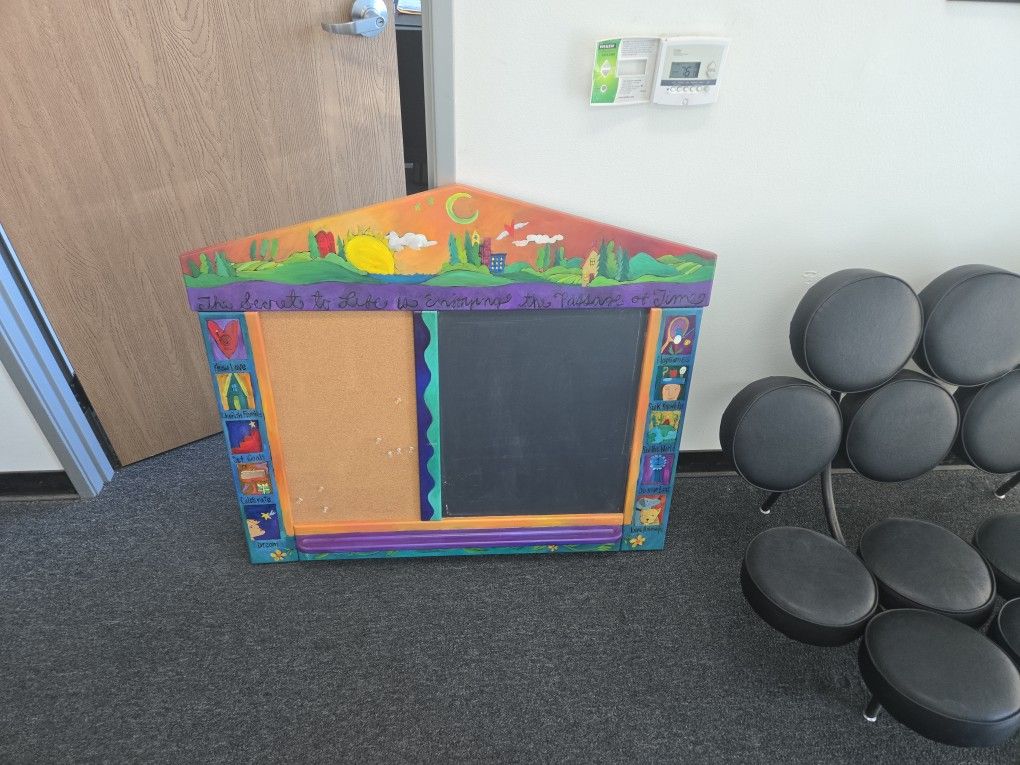 STICKS FINE ART ACTIVITY BOARD. 2004