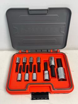 Proto 10pc Hex Socket Set 3/8” & 1/2” Drive