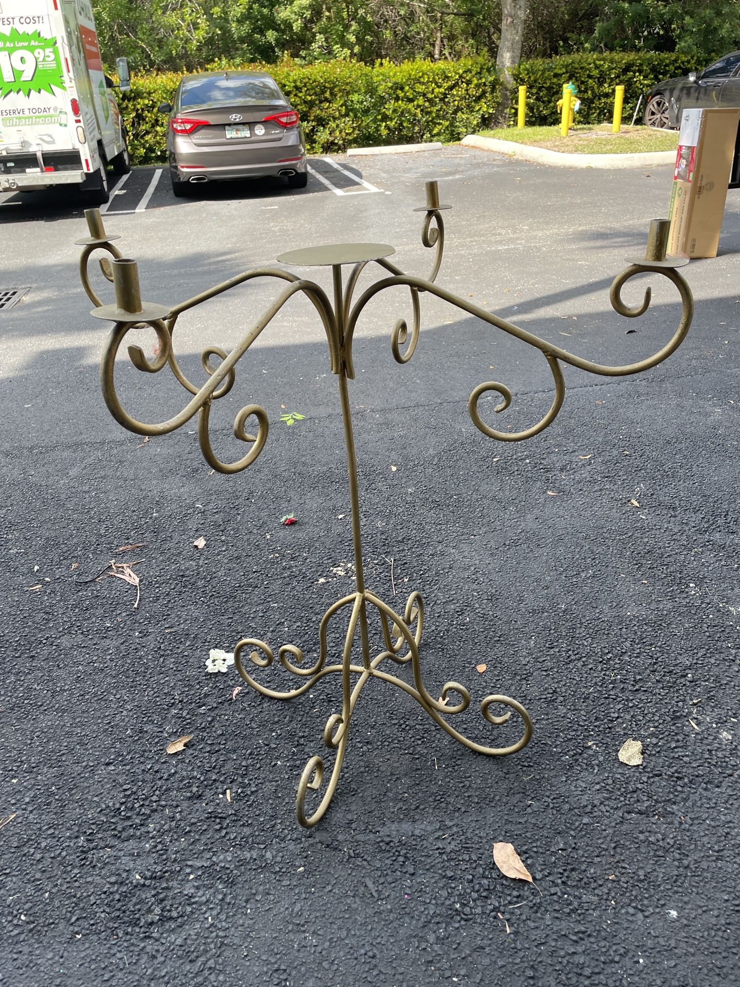 $15 Each Iron Candelabra 